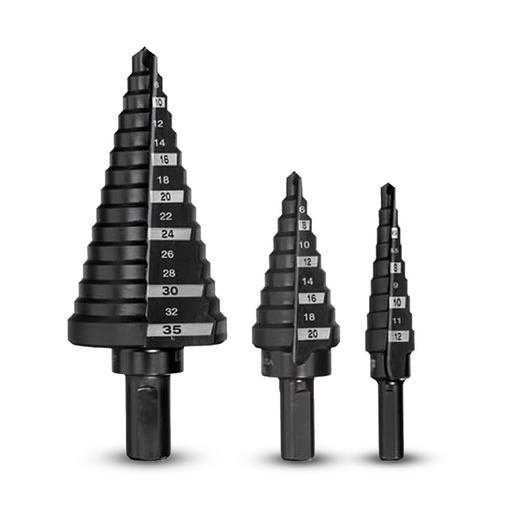 Milwaukee 48899399 3pce Metric Step Drill Bit Set – image 4