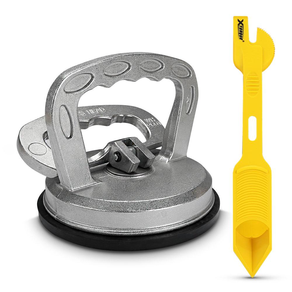 Xtorque X125H 125mm (5") 35Kg Single Heavy Duty Glass Suction Lifter With Silicone Remover – image 1