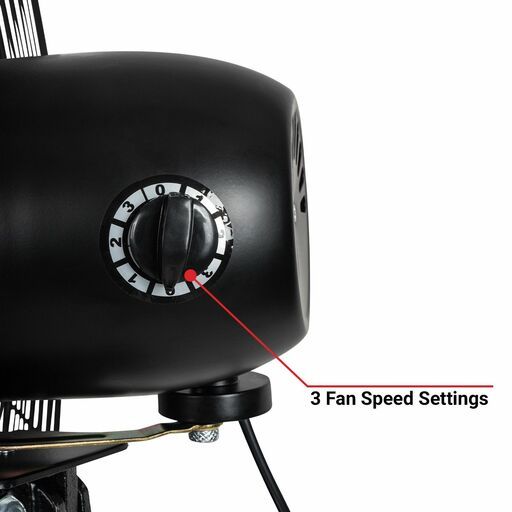 Bayer BMF22 235W 750mm Pedestal Misting Fan – image 7