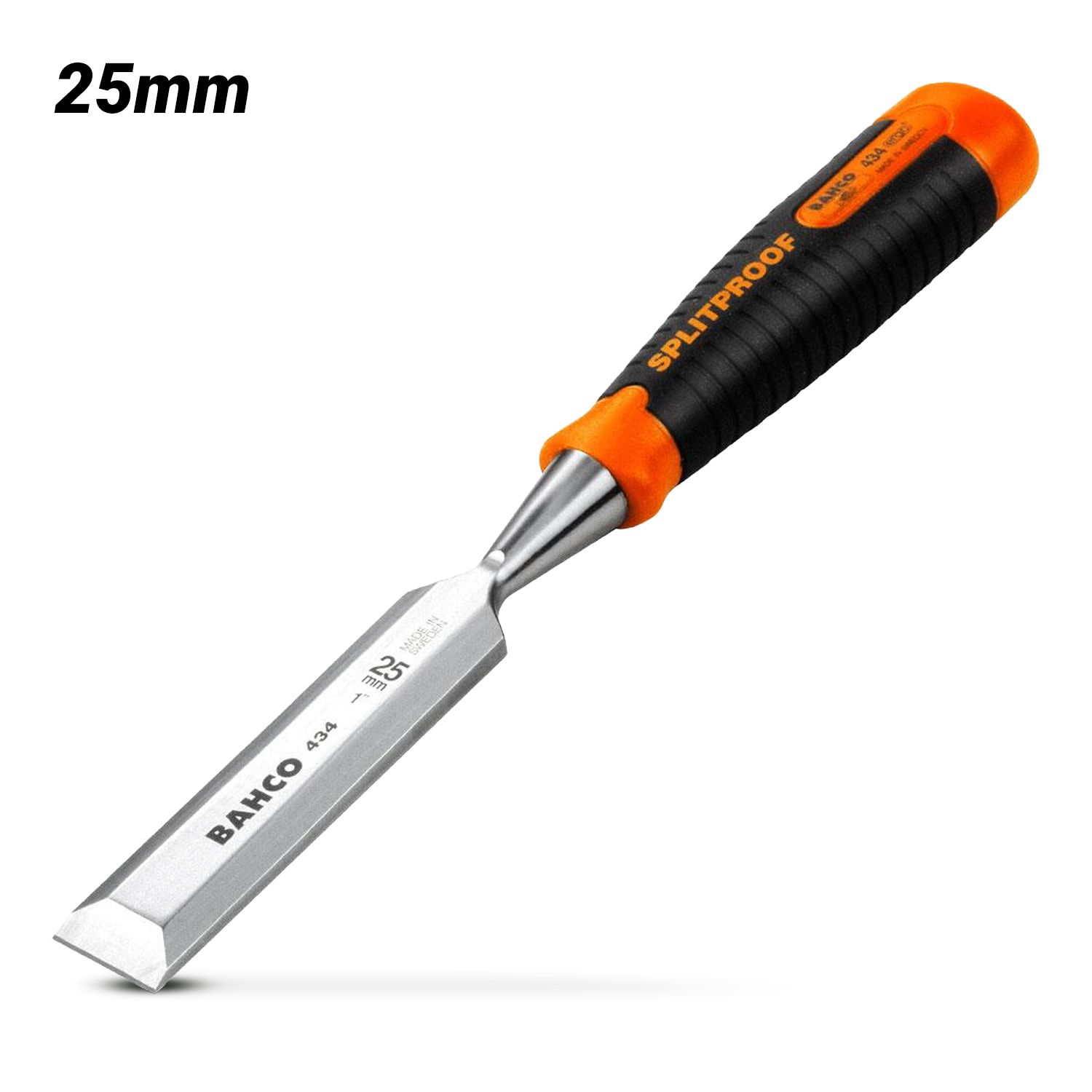 Bahco 434-25 25mm 434 Series SplitProof Bevel Edge Chisel – image 1