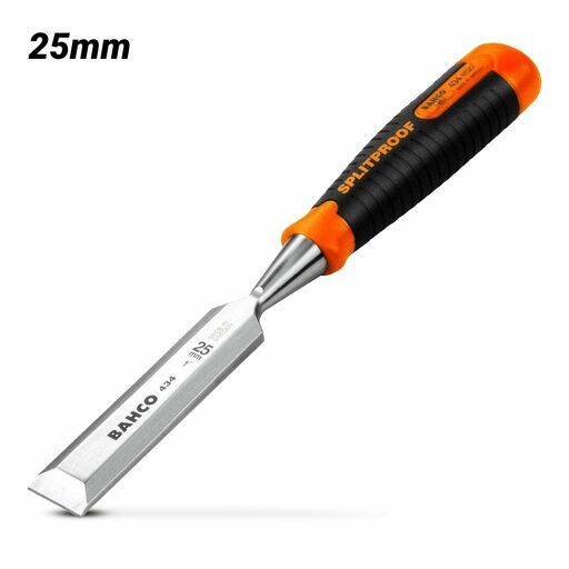 Bahco 434-25 25mm 434 Series SplitProof Bevel Edge Chisel
