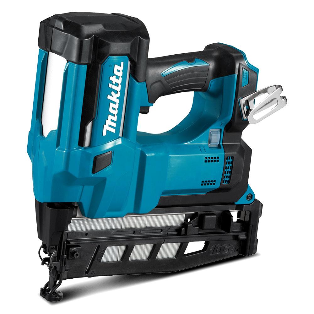 Makita Dbn600zj 18v Li Ion Cordless 64mm 16ga Finish Nailer Skin Only