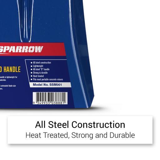 Sparrow SSM001 Square Mouth Steel Shovel 'D' Handle – image 2