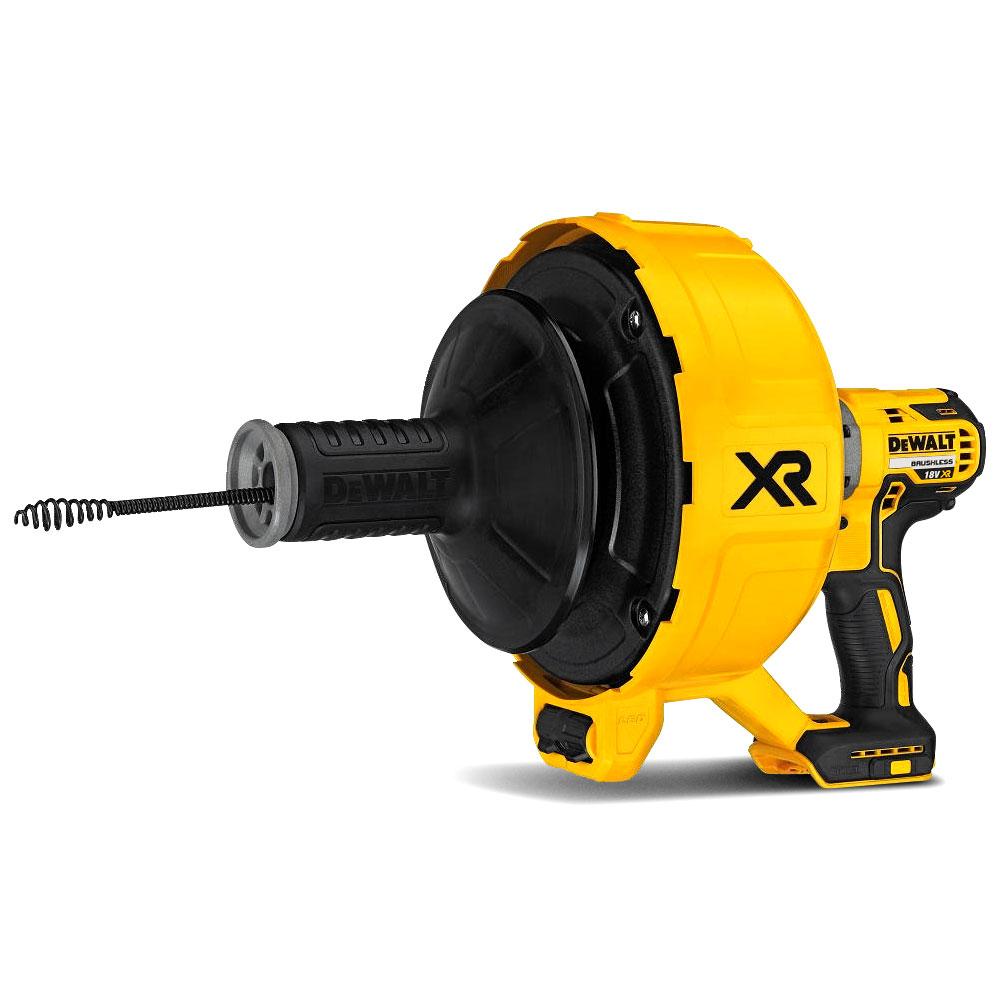 DeWalt DCD200NXJ 18V XR Liion Cordless Brushless Drain Auger Drill