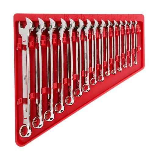 Milwaukee 48229415 15pce SAE Combination Wrench Set – image 4