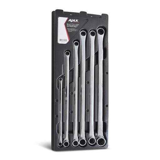 Ajax LSBM-6IMP 6pce Imperial XL Flat Ring Spanner Set