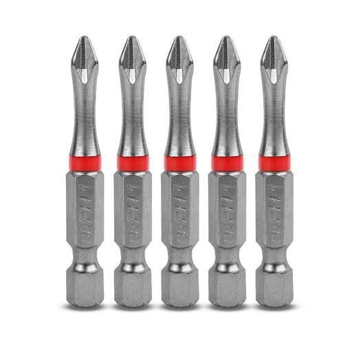 Xtorque 5PKPH150 PH1 50mm Phillips Head Torsion Driver Bit - 5 Pack