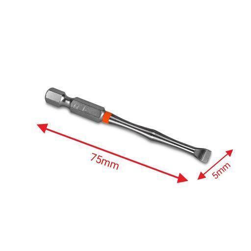 Xtorque 5PKSL675 SL6 75mm Slotted Head Torsion Driver Bit - 5 Pack – image 3