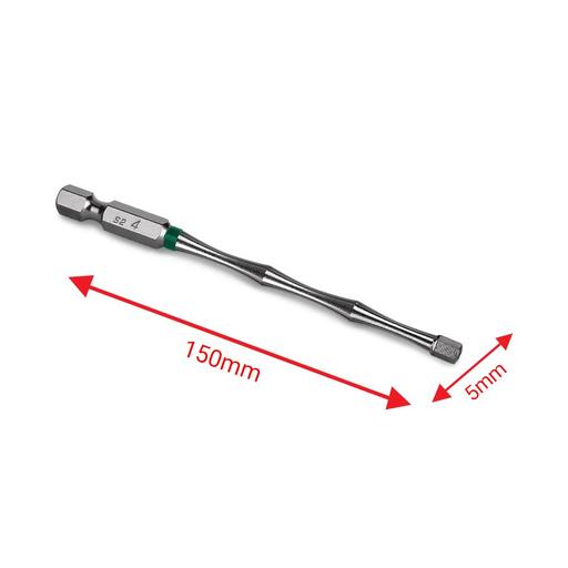 Xtorque 5PKHT4150 HEX 4 150mm Hex Tamper Head Torsion Driver Bit - 5 Pack – image 4