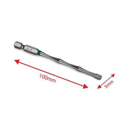 Xtorque 5PKHT4100 HEX 4 100mm Hex Tamper Head Torsion Driver Bit - 5 Pack – image 4