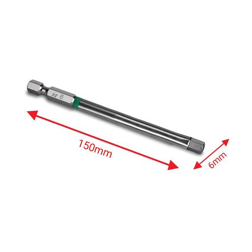 Xtorque 5PKHT6150 HEX 6 150mm Hex Tamper Head Torsion Magnetic Driver Bit - 5 Pack – image 4