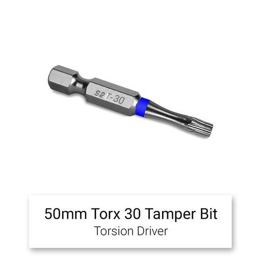 Xtorque 5PKTA3050 TORX30 50mm Tamperproof Torx Head Torsion Magnetic Driver Bit - 5 Pack – image 3