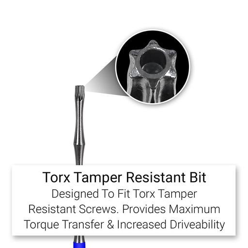 Xtorque 5PKTA30100 TORX30 100mm Tamperproof Torx Head Torsion Driver Bit - 5 Pack – image 2