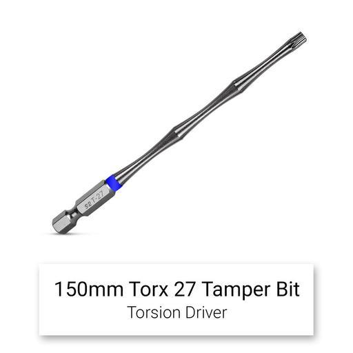 Xtorque 5PKTA27150 TORX27 150mm Tamperproof Torx Head Torsion Driver Bit - 5 Pack – image 3
