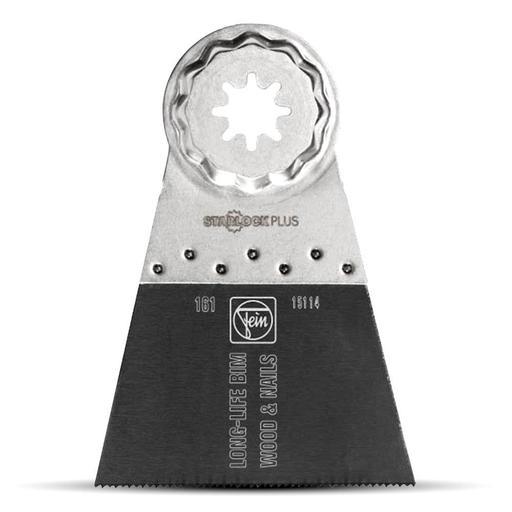 Fein SLP E-Cut LL BIM 50x65 (63502161210) E-Cut Long Life BIM Wood/Nails Multi Tool StarLock Plus Saw Blade 