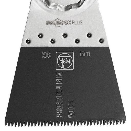 Fein SLP E-Cut P BIM 50x65 (63502208210) E-Cut Precision BIM Wood Multi Tool StarLock Plus Saw Blade  – image 2