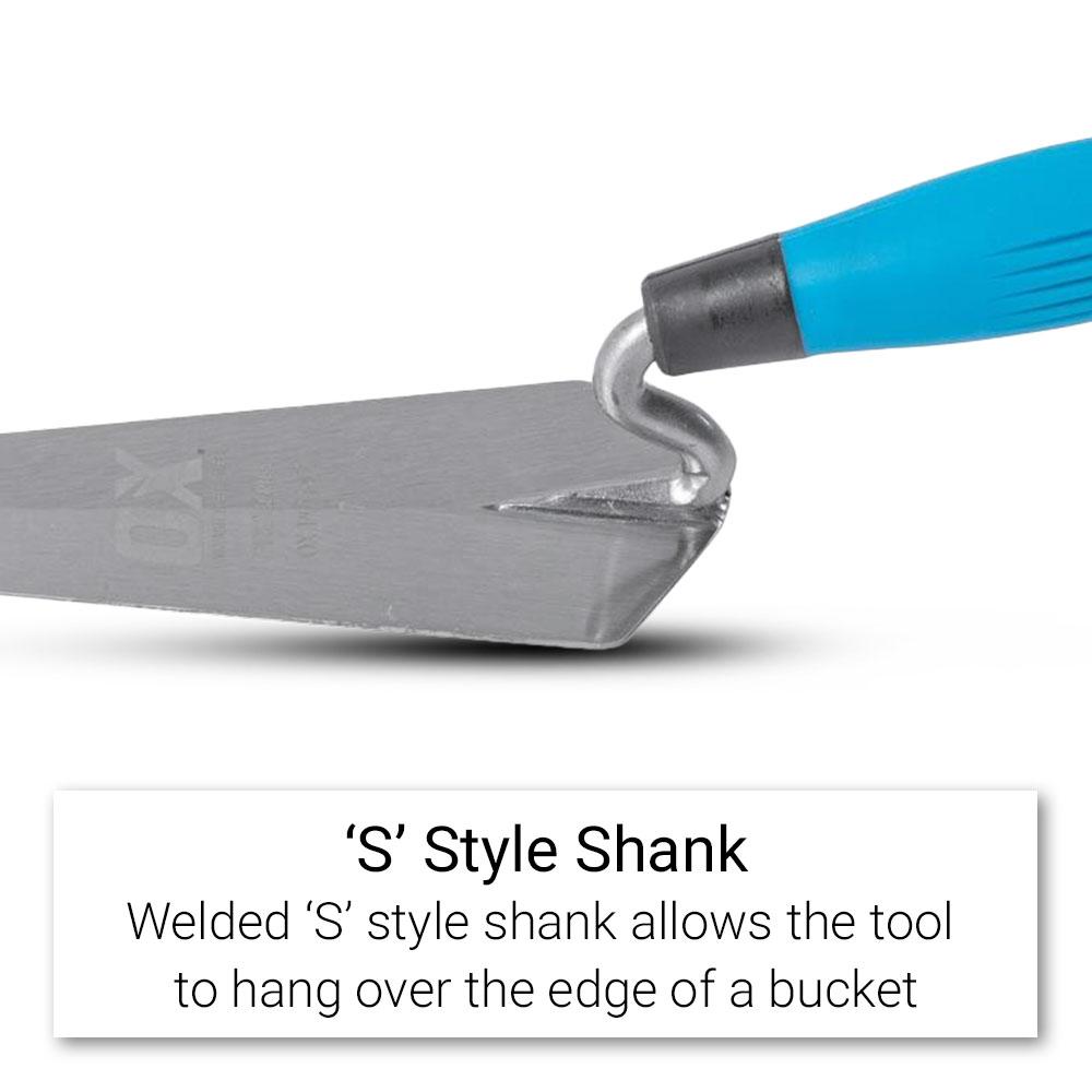 OX Tools OX-P011408  95mm x 200mm Gauging Trowel – image 2