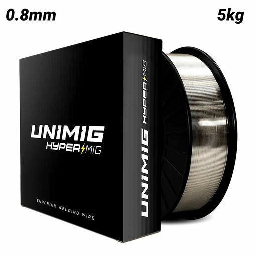 UNIMIG SS316LSI-0.8-5 HYPERMIG 316LSi 0.8mm Stainless Steel MIG Wire - 5kg