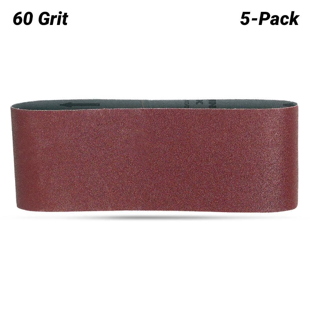 Makita P-36893  5 Pack 60G 100 (4") x 610mm Abrasive Belt Sanders – image 1