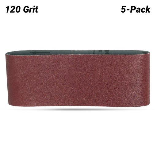 Makita P-36924 5 Pack 120G 100 (4") x 610mm Abrasive Belt Sanders