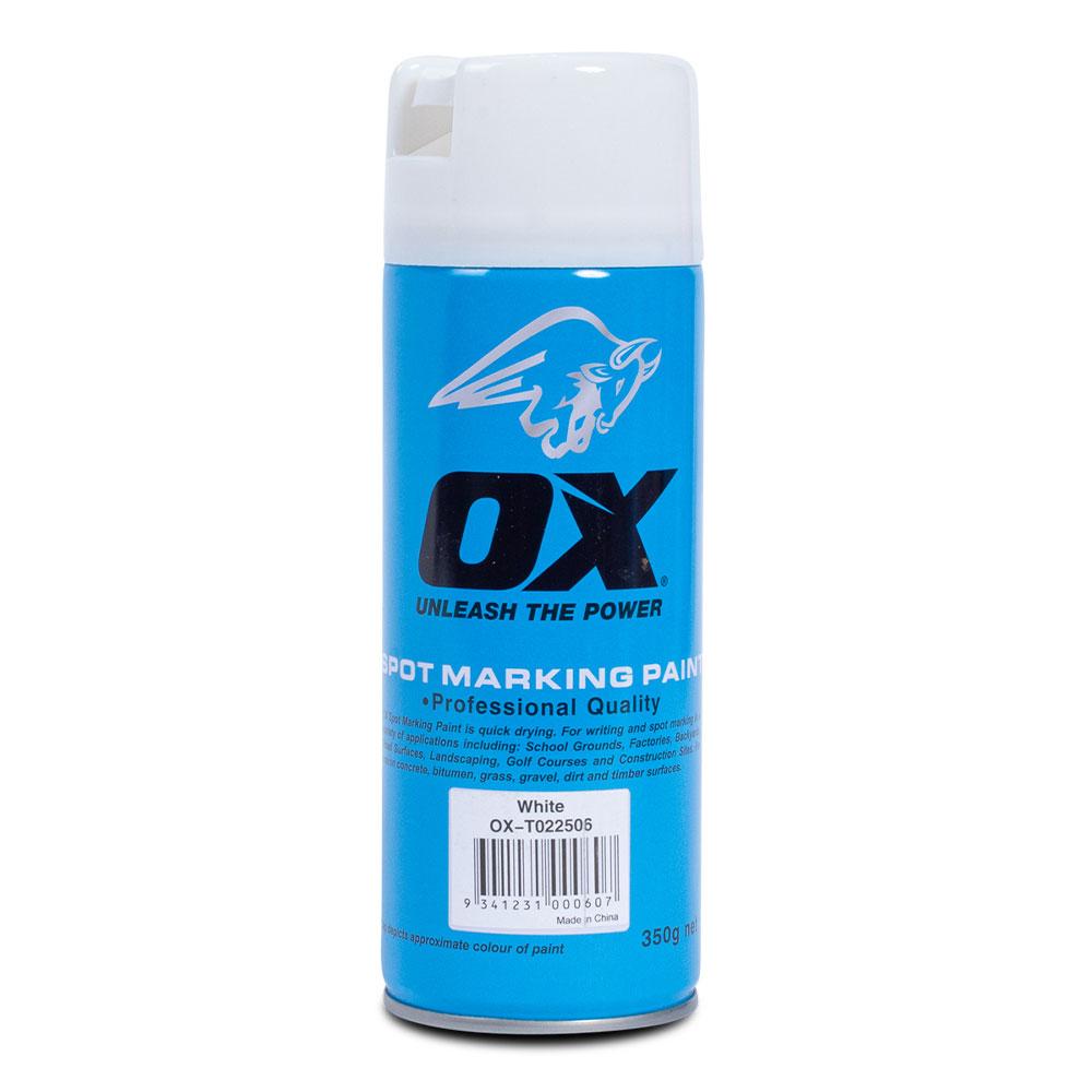 OX Tools OX-T022506 OX Trade White Spot Marking Paint (Single Can) – image 1