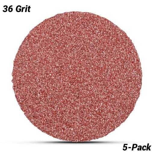 PFERD 47200072 COMBIDISC Aluminium Oxide A CDR 50mm 36 Grit Mini Abrasive Disc 5 Pack
