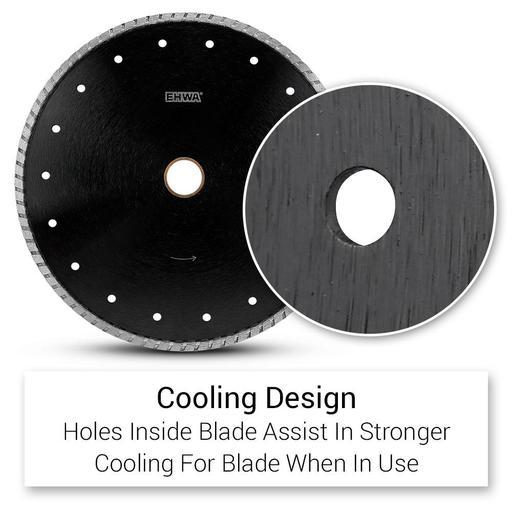 Ehwa 10INWALLCH 250mm (10") Tornado Blade 30mm Bore – image 3