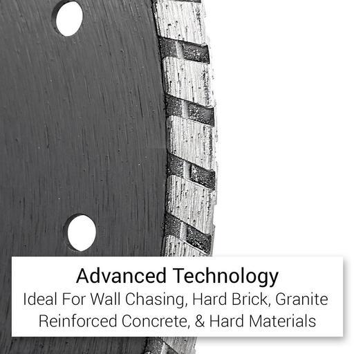 Ehwa 10INWALLCH 250mm (10") Tornado Blade 30mm Bore – image 2