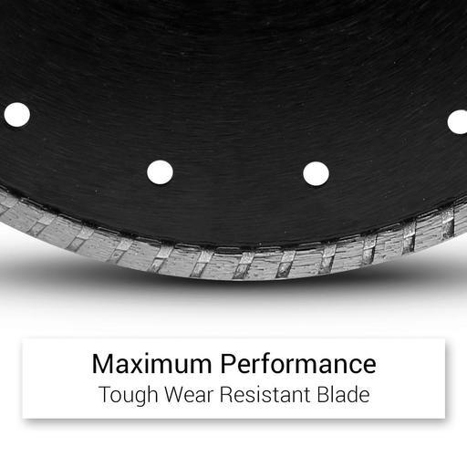 Ehwa 10INWALLCH 250mm (10") Tornado Blade 30mm Bore – image 4