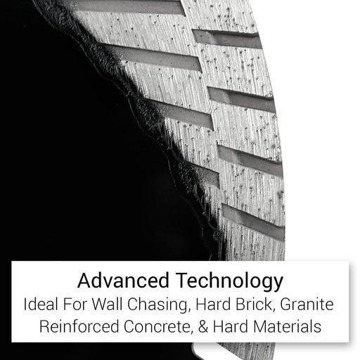 Ehwa 8INWALLCH 200mm (8") Tornado Diamond Wall Chaser Blade – image 2