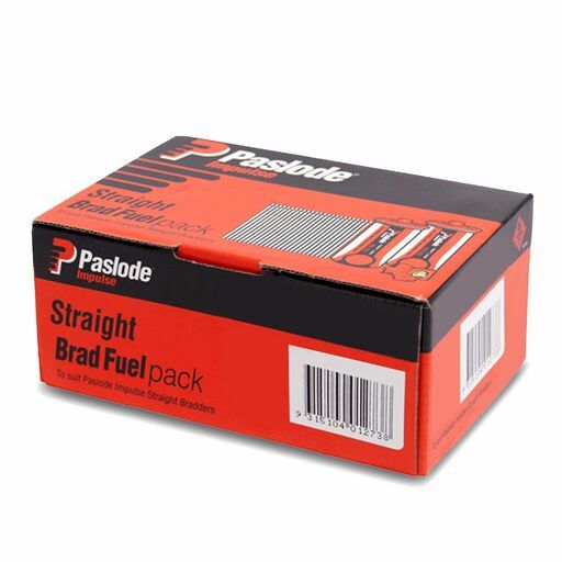 Paslode B20643 2000-Pack 50mm ND Series 14Ga Lost Head Zinc Plates Nails with Fuel Pack – image 2