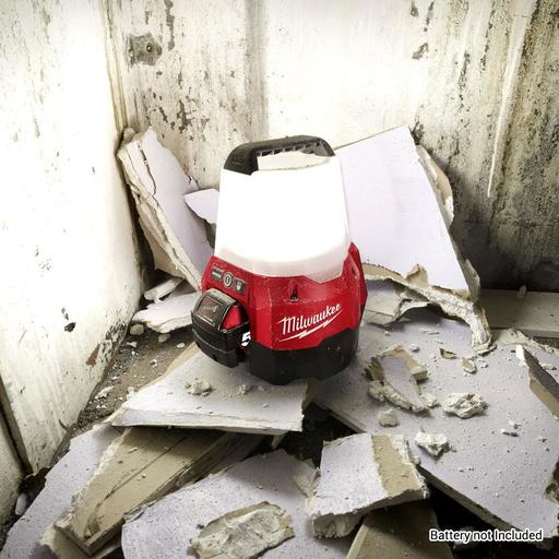 Milwaukee M18TAL-0 18V Li-ion Cordless Radius Compact Jobsite Light with Flood Mode - Skin Only – image 7