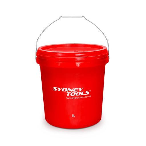 Sydney Tools STB5L 5L Plastic Pail Bucket with Lid