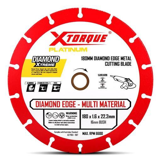 Xtorque XM180 Platinum 180mm (7") Platinum Diamond Edge Metal Cutting Blade