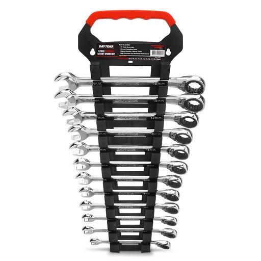 Daytona D12RSS 12pce Metric 72-Tooth Reversible Ratchet Spanner Set