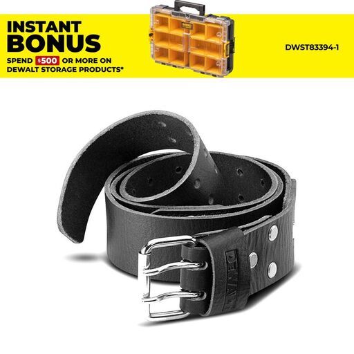 DeWalt DWST1-75661 Full Leather Tool Belt
