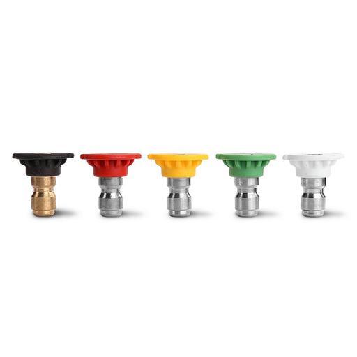 Typhoon T40NPK 5-Pack Stainless Steel Assorted 1/4" 040 Pressure Washer Nozzle – image 2