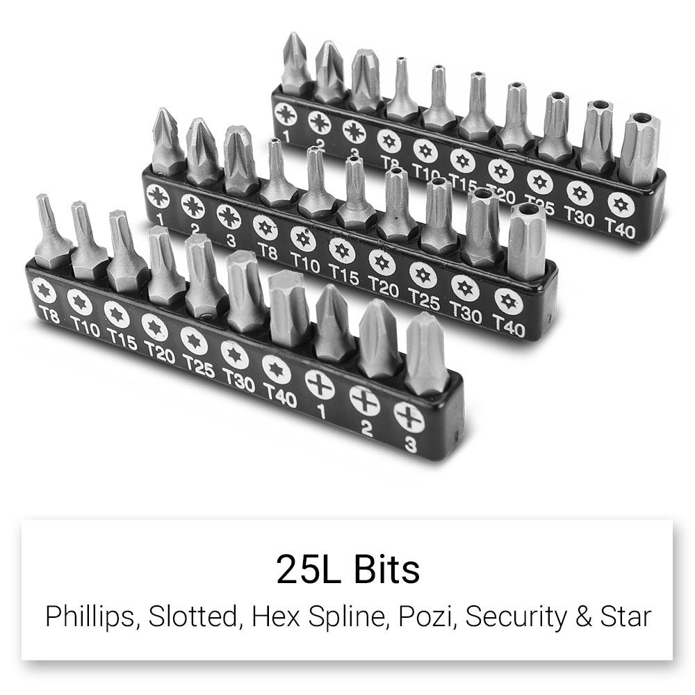 Daytona D179MS 179pce 1/2", 3/8" & 1/4" Drive Metric 10-32mm Socket Set – image 11