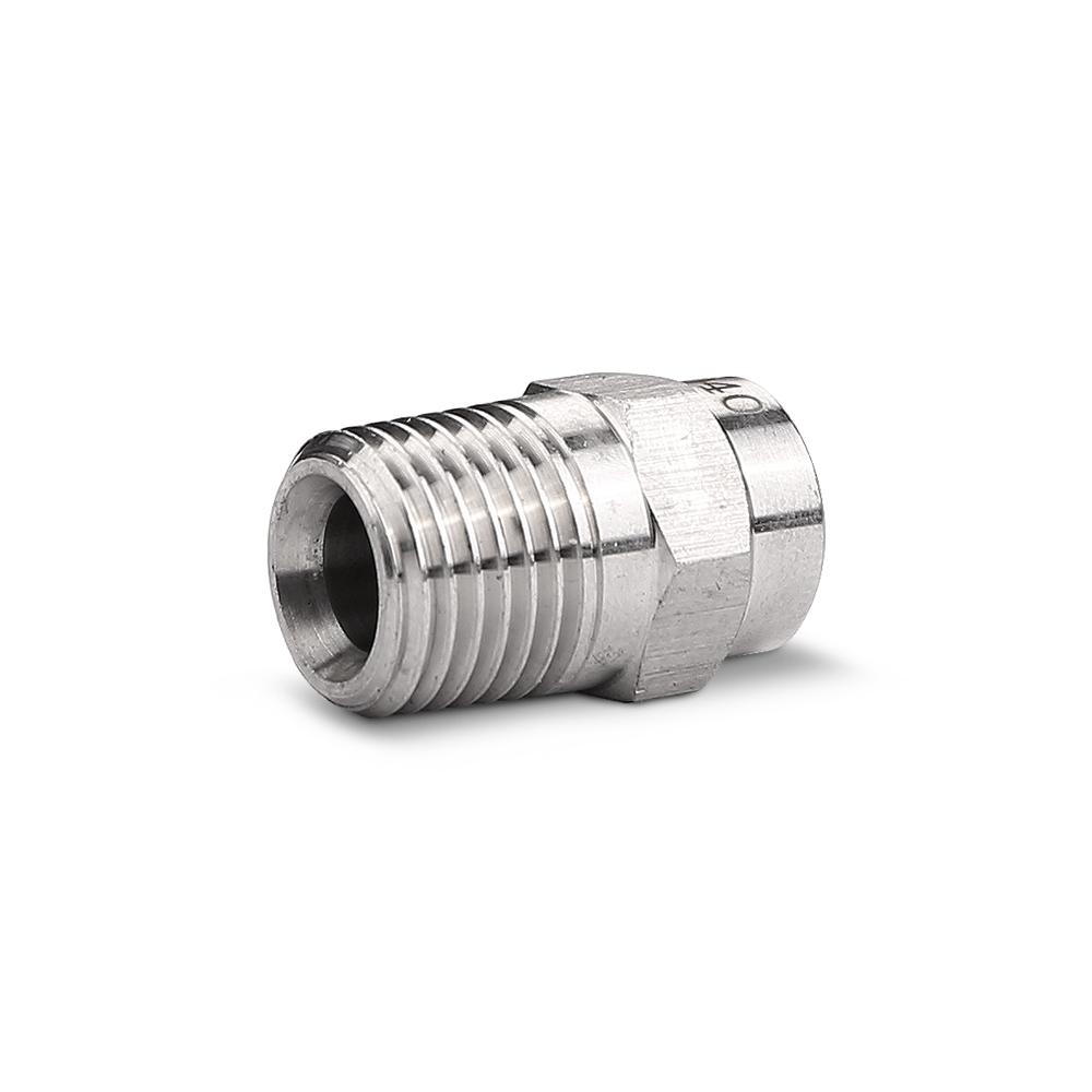 Typhoon T40DLN Stainless Steel 1/4" Male 15° 040 Threaded Dual Lance Nozzle – image 2