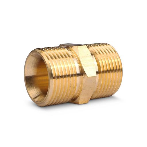 Typhoon TM22MJ Brass M22 x M22 Male Joiner Adaptor