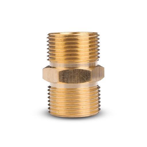 Typhoon TM22MJ Brass M22 x M22 Male Joiner Adaptor – image 2