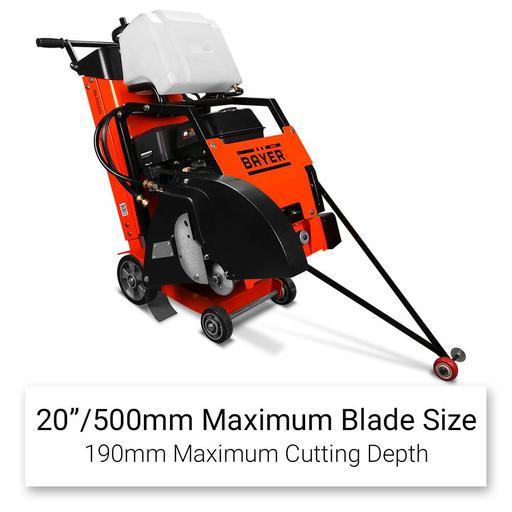 Bayer BLRS20D  13HP Loncin Powered Road Saw With 500mm (20") Arix Concrete Diamond Blade – image 5