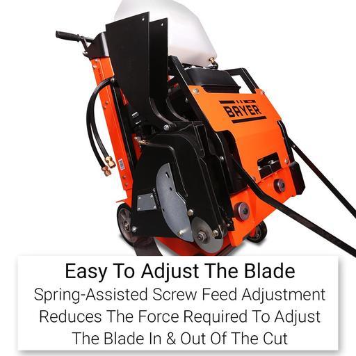 Bayer BHRS20D 500mm (20") 13HP Honda Powered Road Saw With 500mm (20") Arix Concrete Diamond Blade – image 6