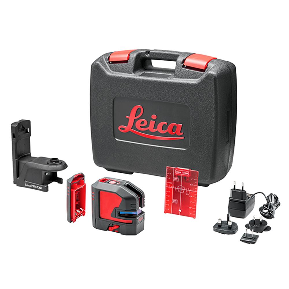 Leica Lino L2P5-1 (LG864431) 5 Point Red Beam Cross Line and Point Laser
