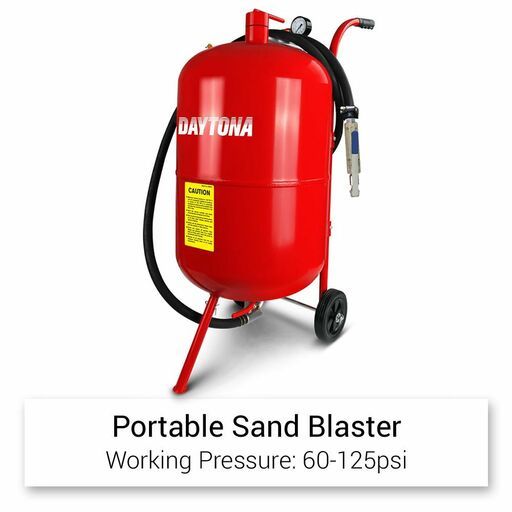 Daytona DSA37L 37L Portable Air Sandblaster – image 2
