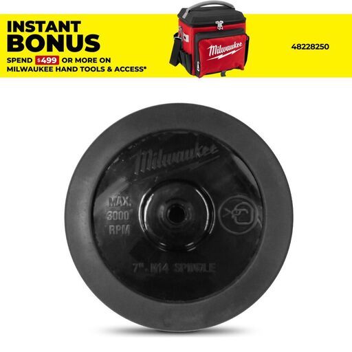 Milwaukee 311528001 180mm (7") Backing Pad