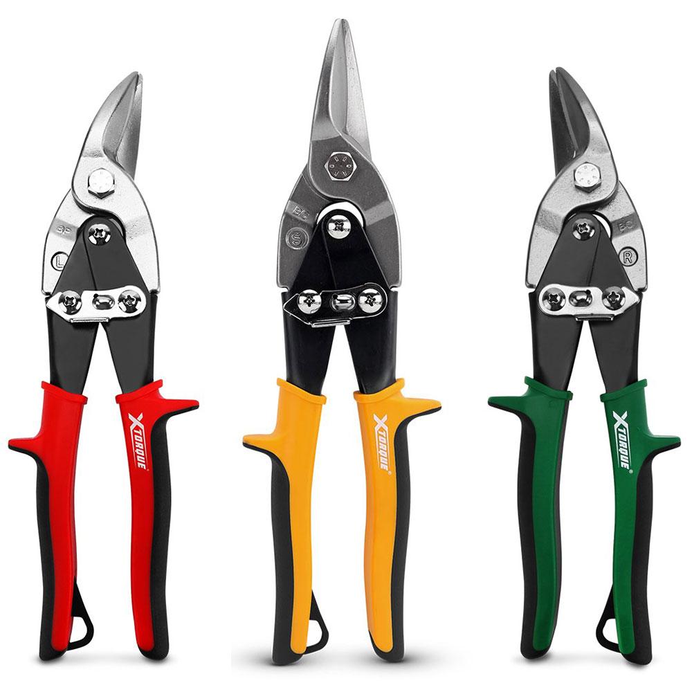 Xtorque XSRLCAS 3pce Aviation Tin Snips Set