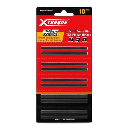 Xtorque XMPB10  XMPB10 82mm x 5.5mm Mini TCT Planer Blades - 10 Pack
