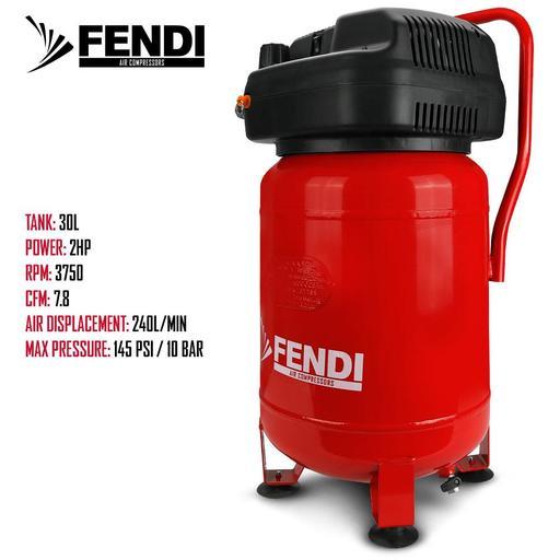 Fendi FEN30 30L 2HP Oil Free Air Compressor – image 3