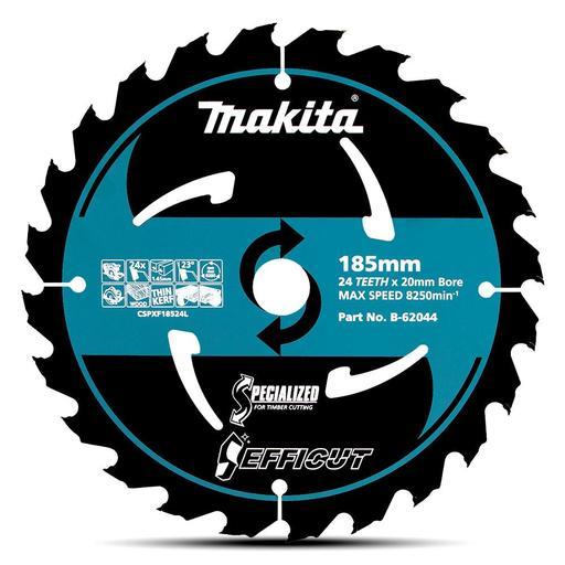 Makita B-62044 (7") 24T Efficut TCT Saw Blade to suit Circular Saw DHS710